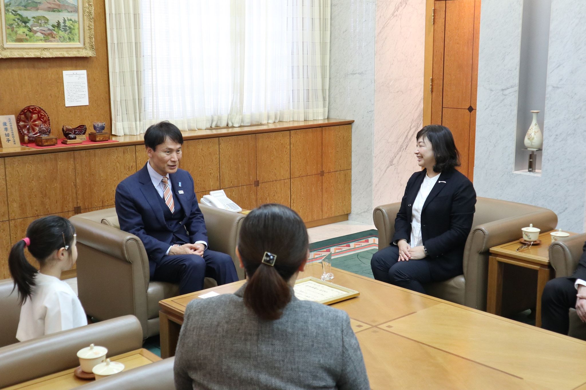 知事表敬訪問